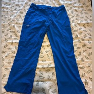 Cherokee Vibrant Blue Scrub Pants